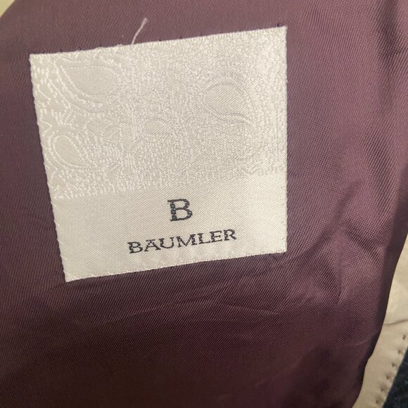 Bottoli Baumler Checked Sport Coat with Elbow Patches - Picture 5 of 9